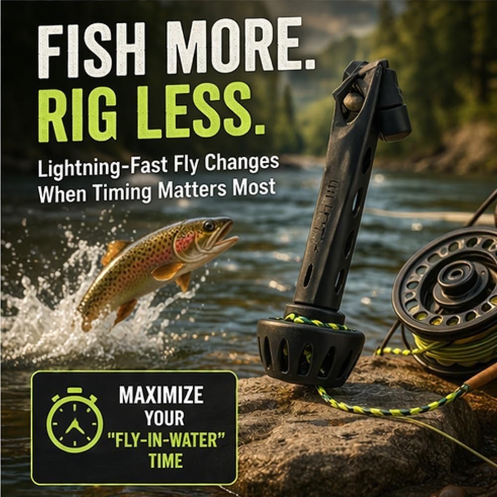 Fishing Line Winder - Przenośny Magnetyczny Nawlekacz do Żyłki Muchowej,