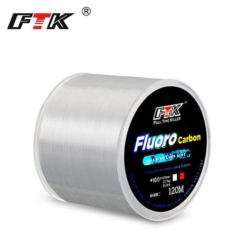 Fluorocarbon Line - Żyłka wędkarska FTK 120m 0,2 mm-0,6