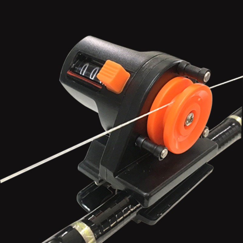 Fishing Line Winder - Licznik żyłki wędkarskiej 0-999M Licznik głębokości