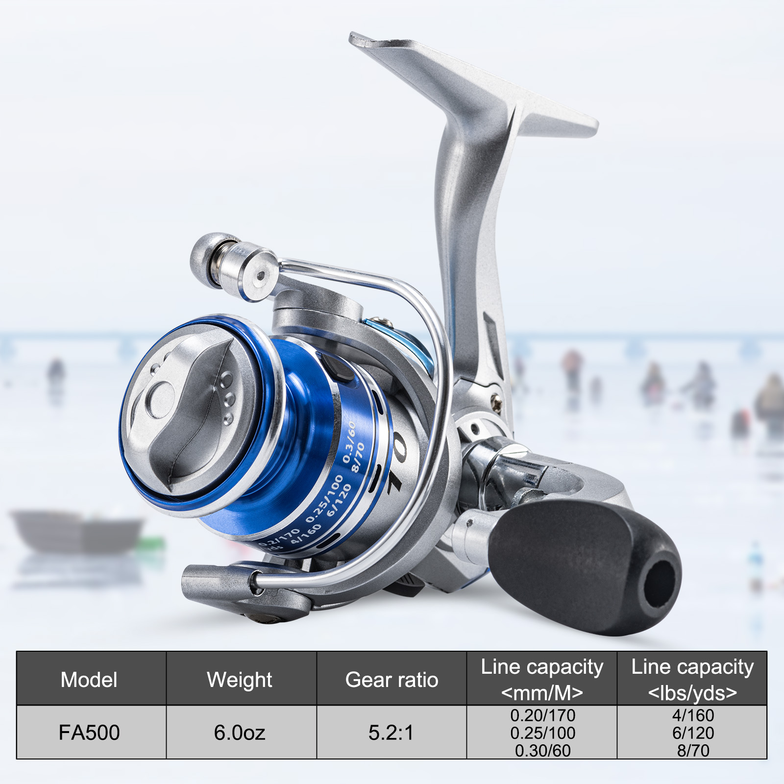 Goture Nowe Kołowrotki do Łowi – Ice Fishing Line recenzja i cena
