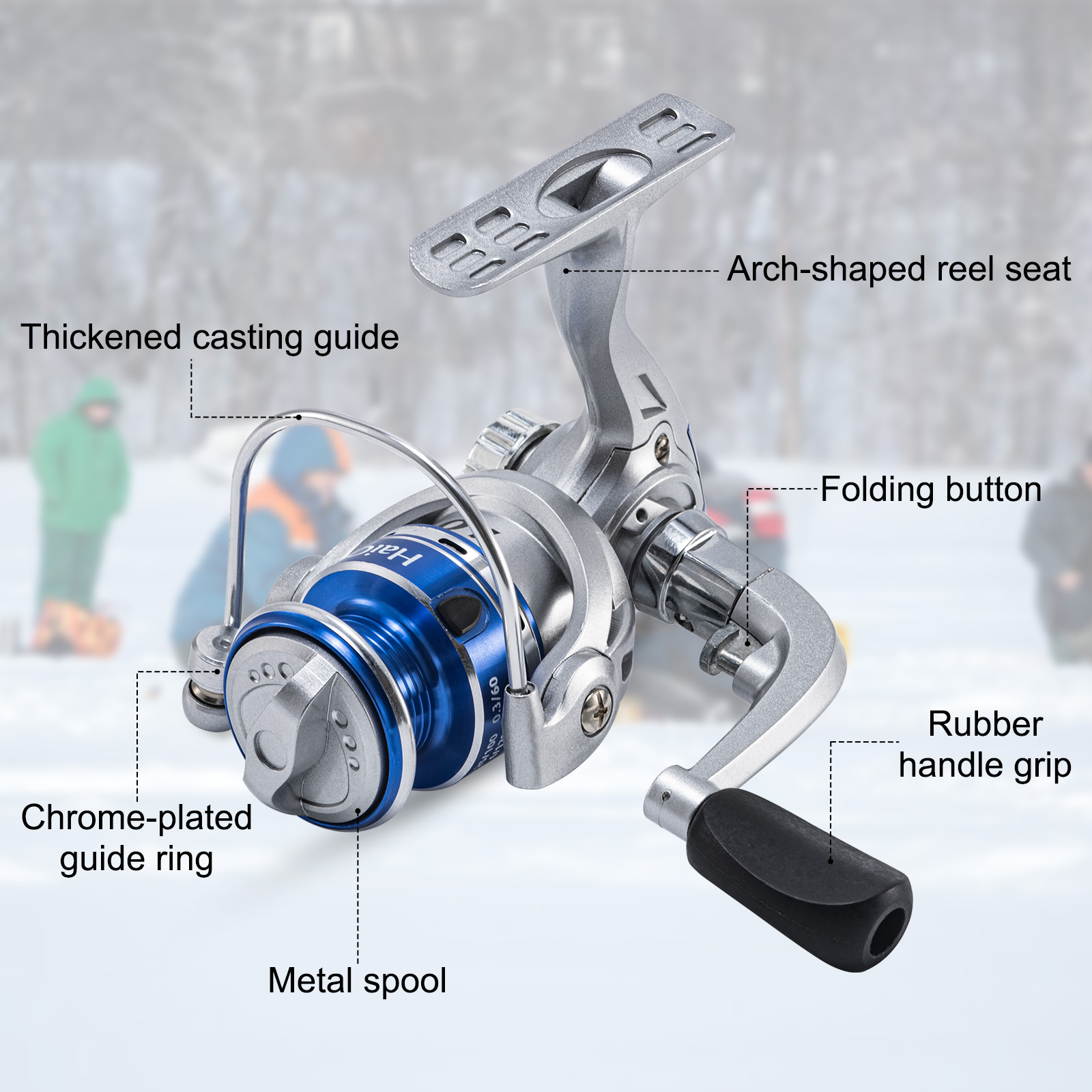 Goture Nowe Kołowrotki do Łowi – Ice Fishing Line recenzja i cena
