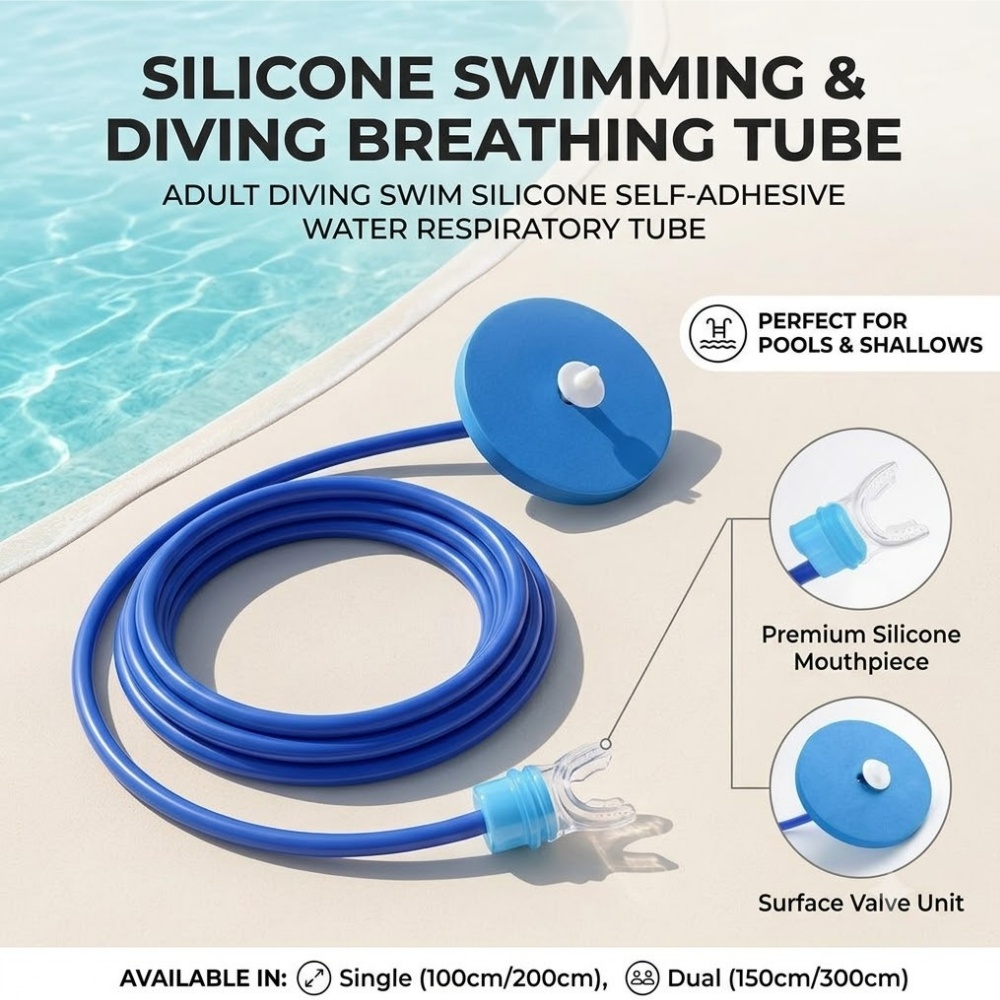 Silikonowa rurka do oddychania – Saltwater Line recenzja i cena