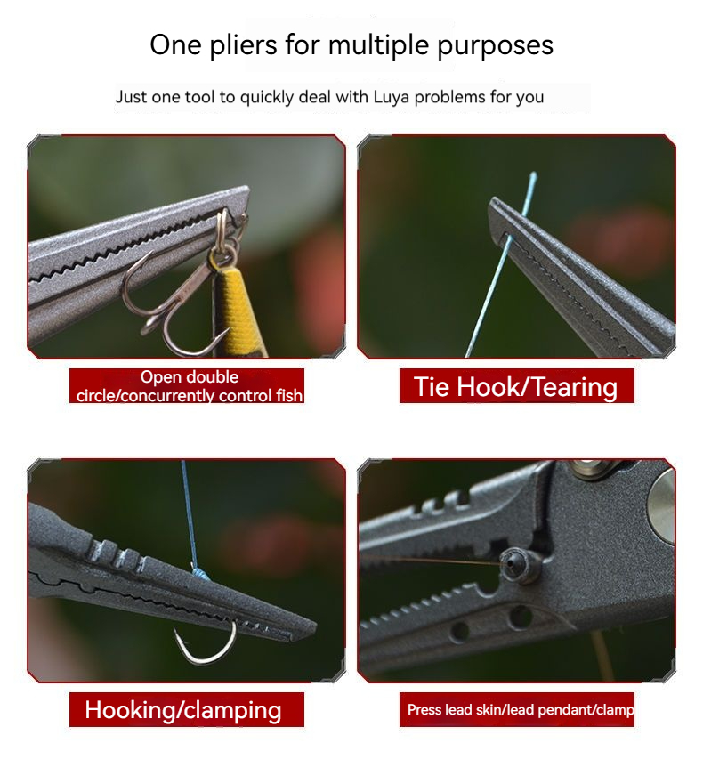 Precyzyjne szczypce Luya Wielo – Fishing Line Cutter recenzja i cena