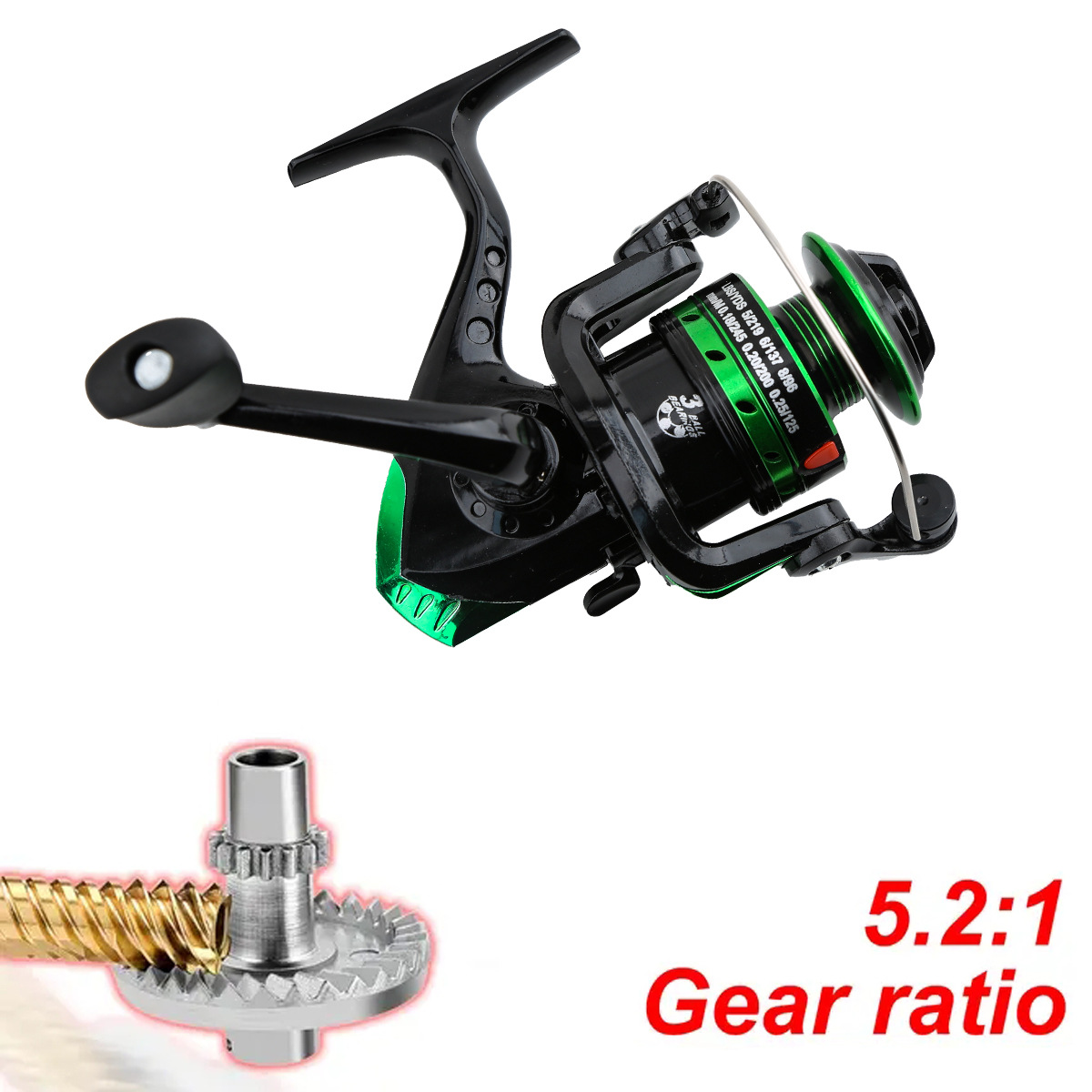 Metalowa szpula spinningowa z  – Ice Fishing Line recenzja i cena