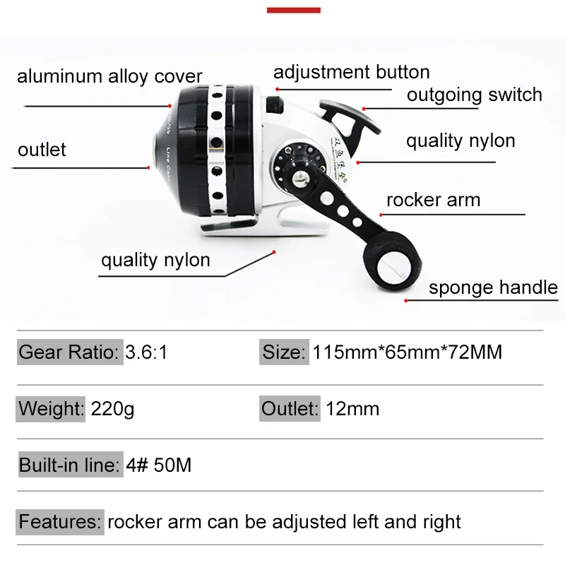 Zamknięty kołowrotek BL30 Fish – Fishing Line Spool recenzja i cena