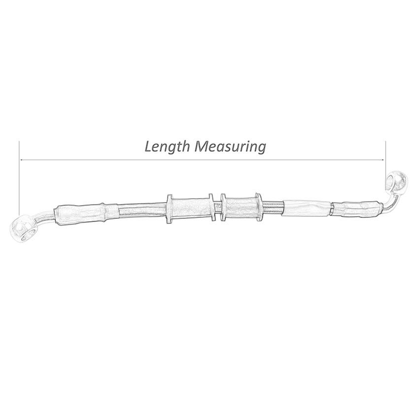 400mm-2400mm Wąż hamulcowy Hyd – Braided Line recenzja i cena