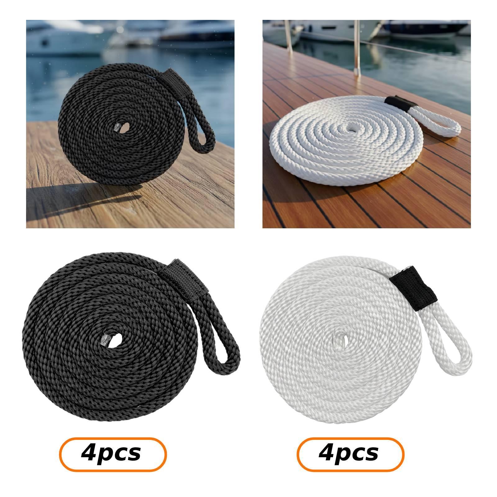 4 sztuki lin cumowniczych, wyt – Braided Line recenzja i cena