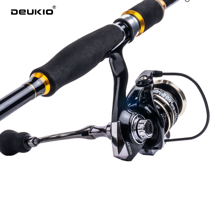 Zestaw wędkarski DEUKIO: wędka – Fishing Line Spooler recenzja i cena